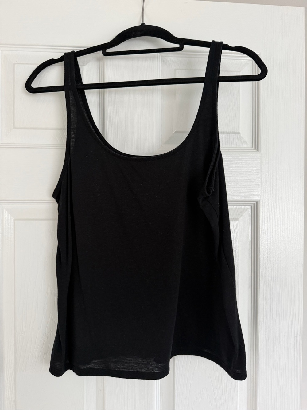 Express Black Scoop Neck Tank Top